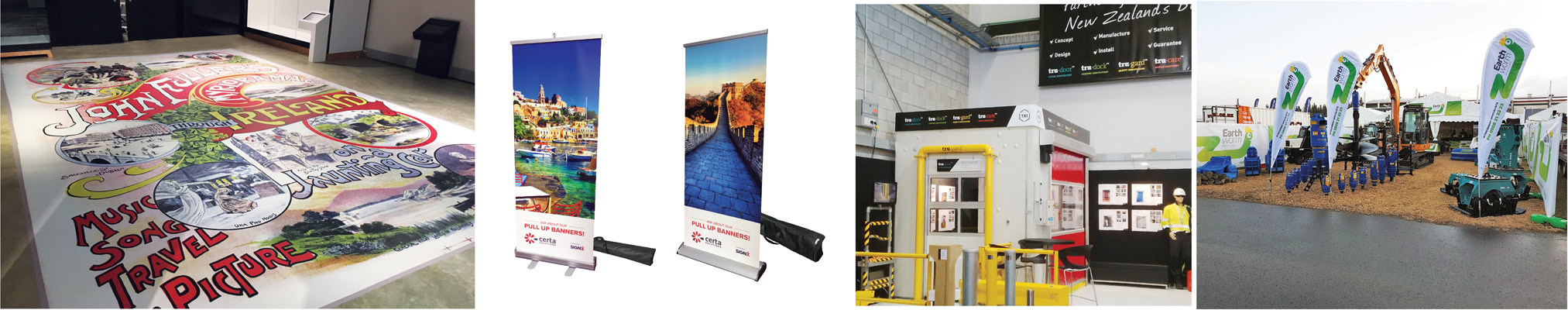 Pull Up Banner Dunedin Trade Show Displays Wellington Nz
